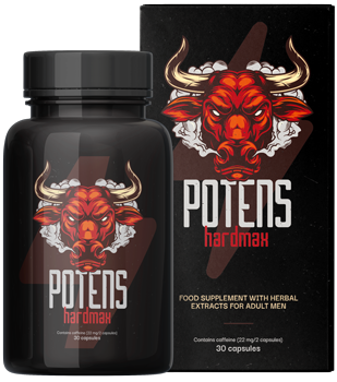 Potens hardmax kapslite pakend